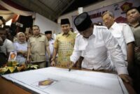 Ilustrasi Probowo saat peresmian (Photo: google)