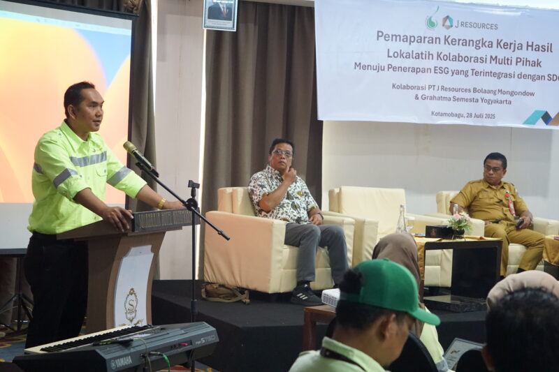 Andreas Saragih, General Manager External Relations and Security PT JRBM